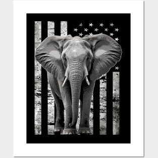 Trunk Tales Elephant Dreams, Tee Talk Triumph for Animal Admirers Posters and Art